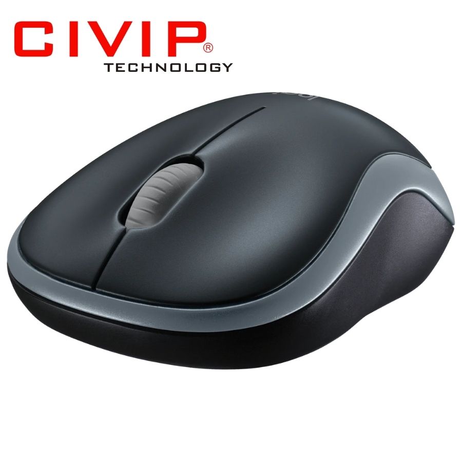 Chuột Logitech không dây M185 Xám