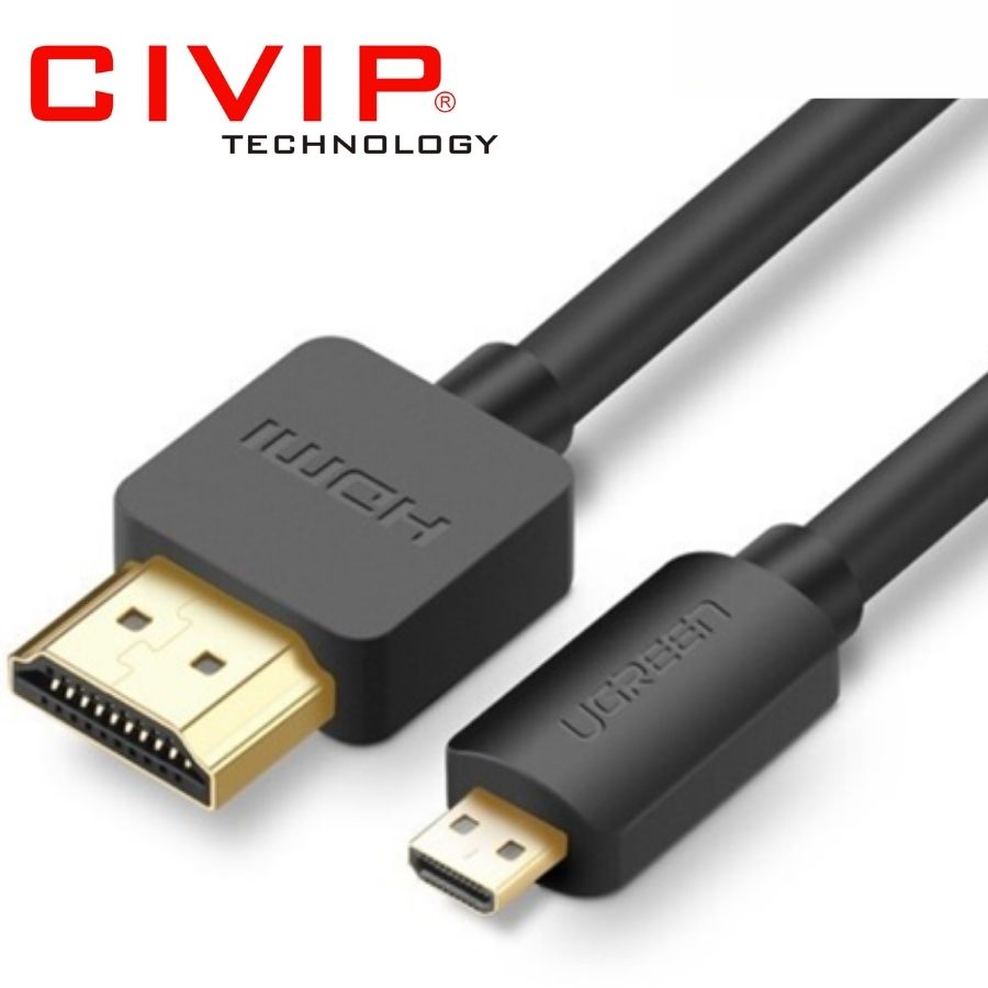 Cáp chuyển đổi Micro HDMI to HDMI dài 2M Ugreen 30103