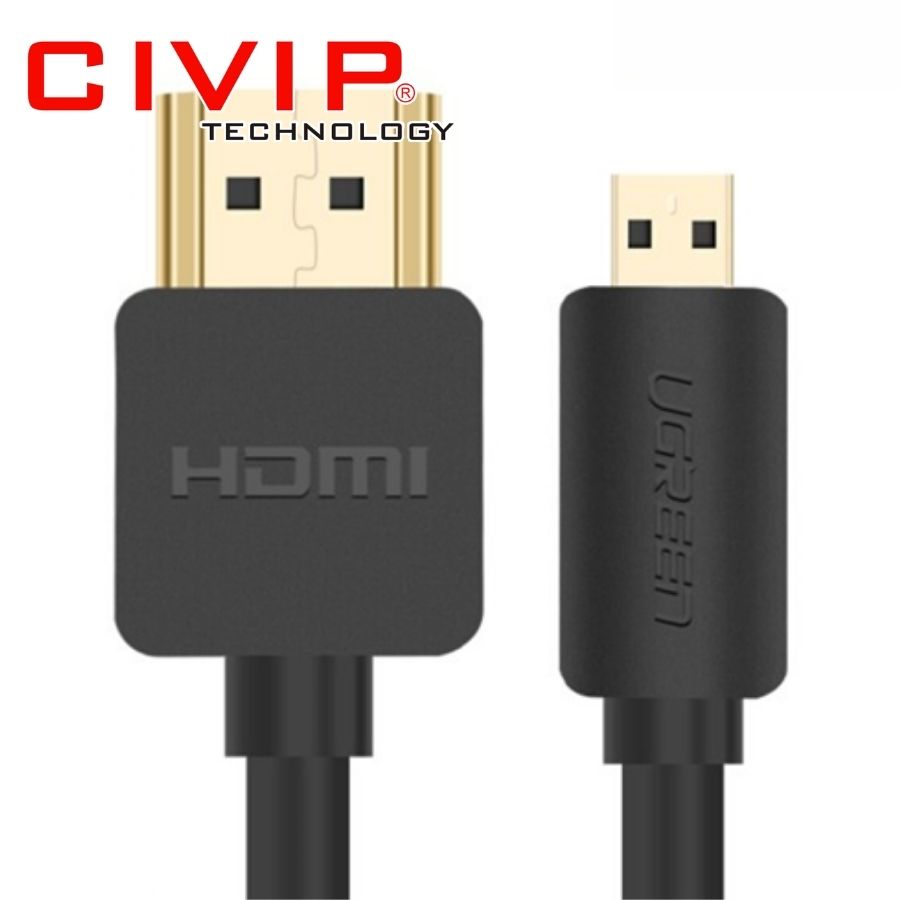 Cáp chuyển đổi Micro HDMI to HDMI dài 2M Ugreen 30103