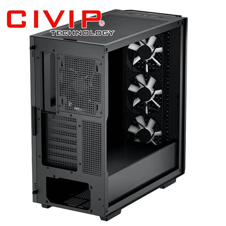 Case Deepcool CG560 - 4 FAN (E-ATX, ATX, ITX, mATX)