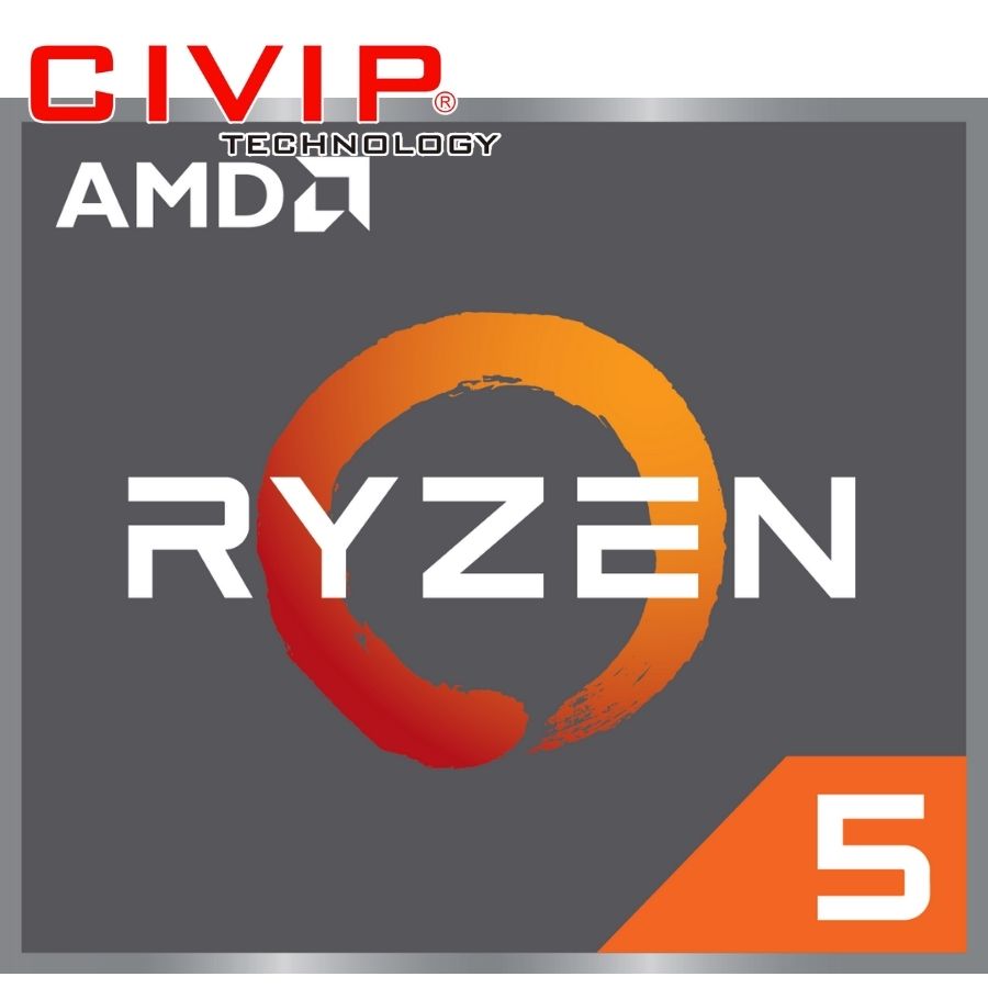 CPU AMD Ryzen 5 4500 - Không tích hợp VGA (CPU AMD Socket AM4, 3.6GHz up to 4.1GHz, Cache 11MB, 6 Cores 12 Threads, TDP 65W)