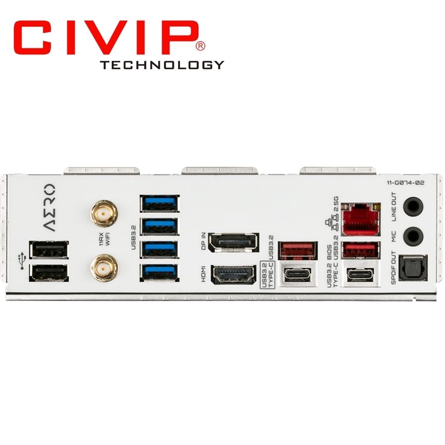 Mainboard Gigabyte Z690 AERO G DDR5 (Chipset Z690, CPU Intel LGA1700, Ram DDR5, HDMI | DP | Type-C, ATX)