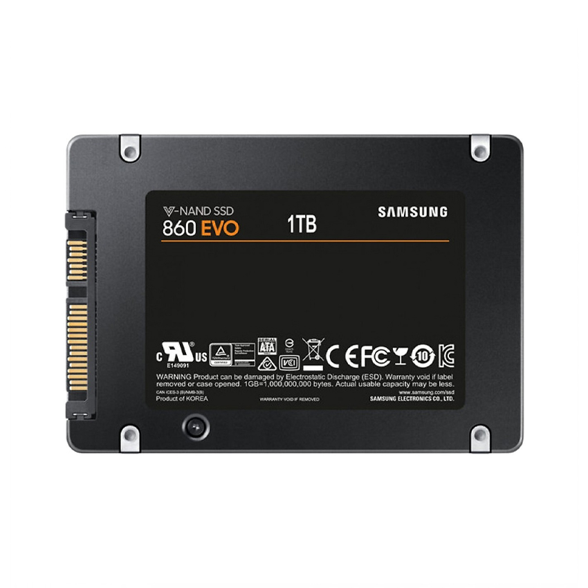 Ổ cứng SSD Samsung 860 EVO (1TB/SATA 3 2.5inch/550MBps - 520MBps)