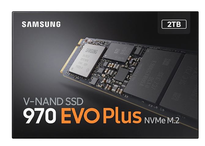 Ổ cứng SSD Samsung 970 EVO Plus (2TB/M.2 PCIe NVMe 3x4/3500MBs - 2300MB)