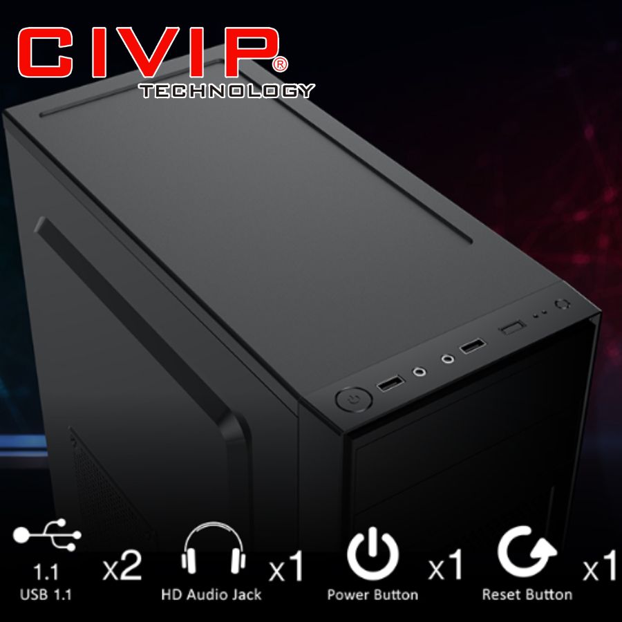 Vỏ Thùng Máy tính Xigmatek XA-24 EN48359 (Mini-ITX, Micro-ATX, ATX)