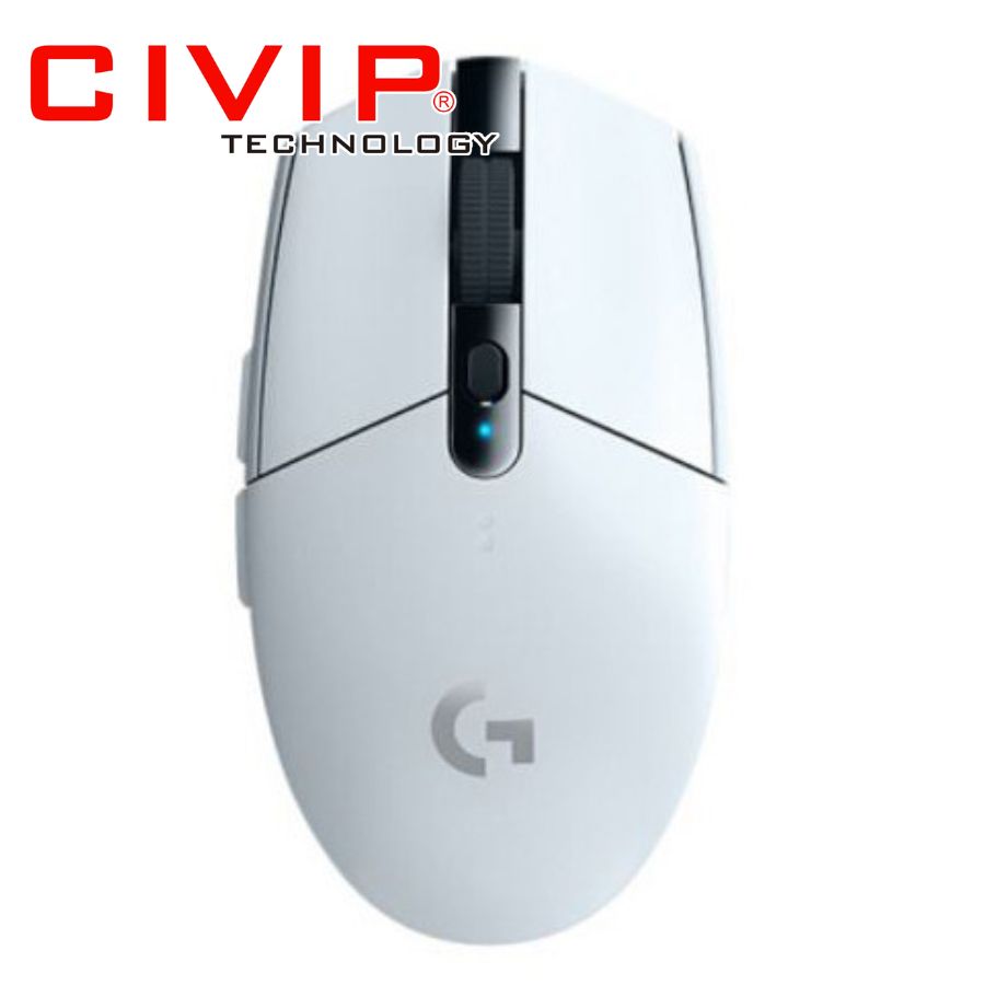 Chuột không dây Logitech G304 Lightspeed Gaming White