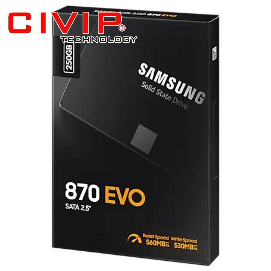 Ổ cứng SSD Samsung 870EVO - 250GB (MZ-77E250BW)