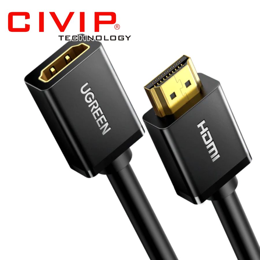 Cáp HDMI  2.1 nối dài 2M hổ trợ 2K 4K Ugreen 10142