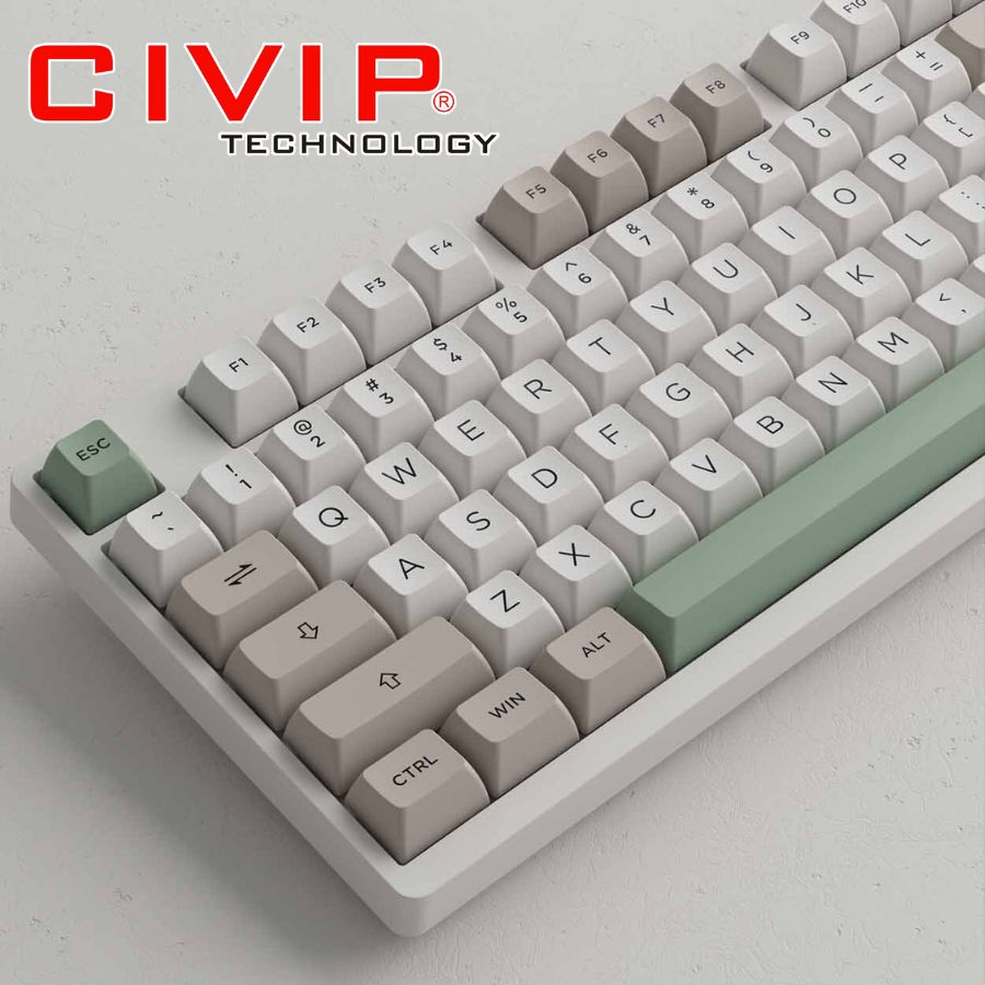 Bàn phím AKKO 3098B Multi-modes 9009 (AKKO CS Switch - Silver)