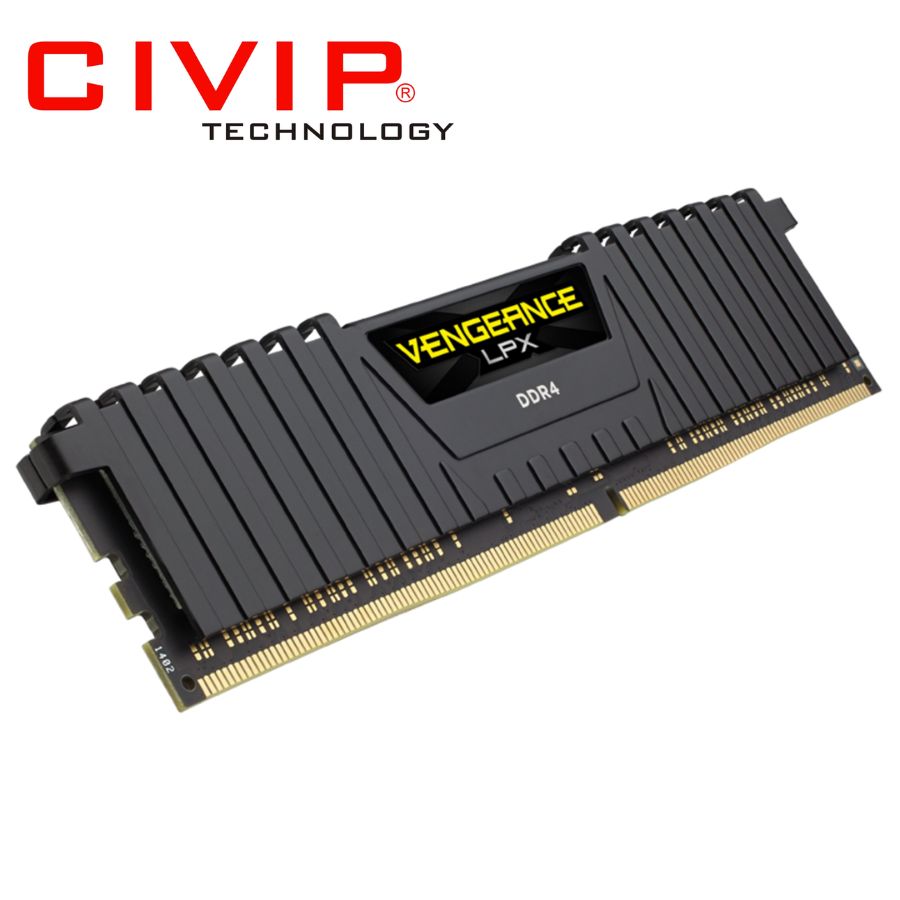 Ram Desktop Corsair Vengeance LPX (CMK8GX4M1E3200C16 ) 8GB (1x8GB) DDR4 3200MHz