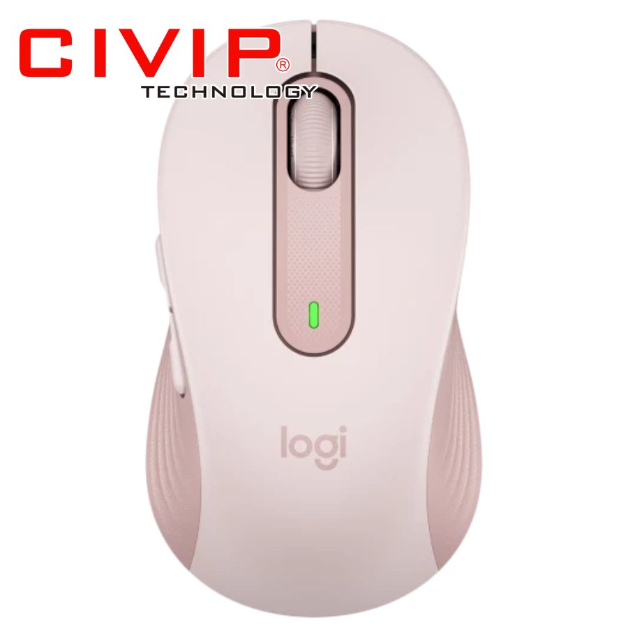 Chuột không dây Bluetooth & Wireless Logitech M650 Pink