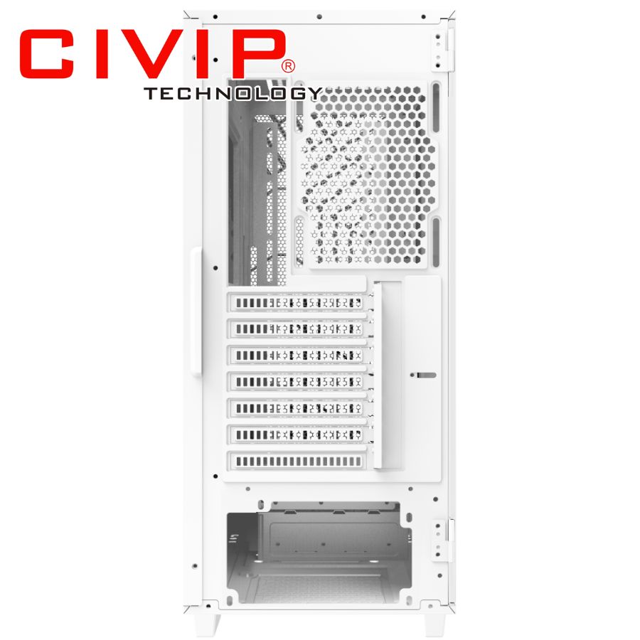 Case Xigmatek LUX G ARTIC 3FX EN48717 (Sẵn 3 Fan - ATX, Micro-ATX, ITX)