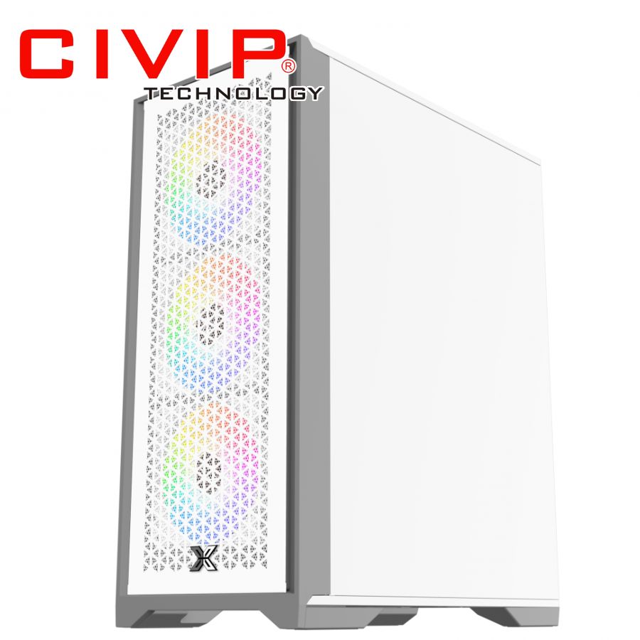 Case Xigmatek LUX S ARTIC 3FX EN47857 (Sẵn 3 Fan - ATX, Micro-ATX, ITX)