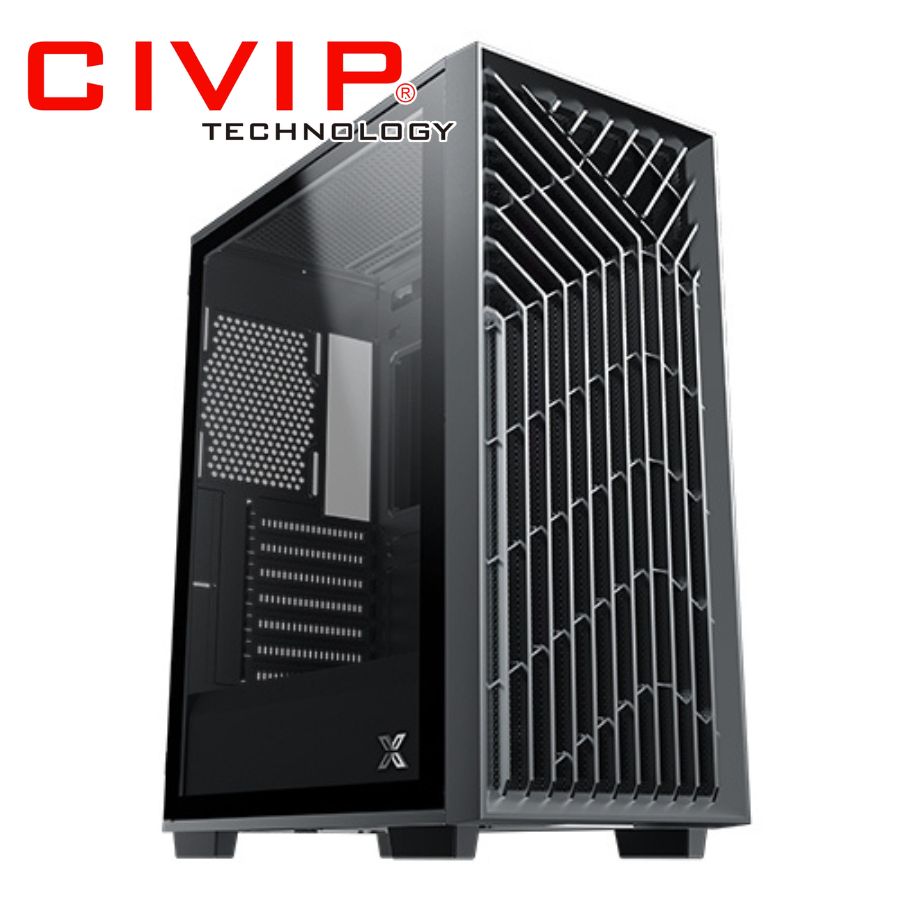 Case Xigmatek Lux G Shadow 3FX EN48724 (Sẵn 3 Fan - ATX, Micro-ATX, ITX)