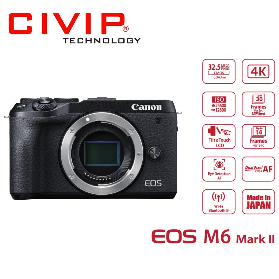 Canon EOS M6 Mark II Kit 15-45mm