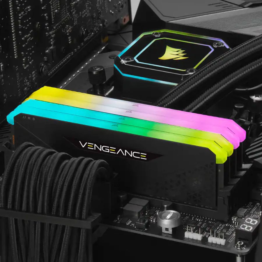 Ram PC Corsair Vengeance 16GB (1x16GB) RGB RS CMG16GX4M1E3200C16