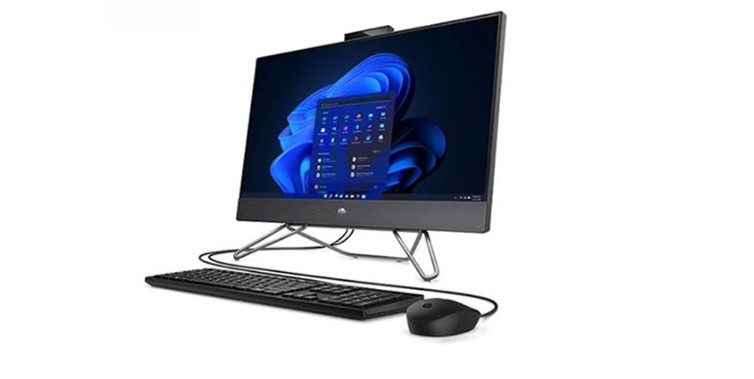 Máy tính All in one HP Pro 240 G9 6M3V4PA (Core™ i7-1255U/ 8GB/ 512GB/ Intel Iris Xe/ 23.8 inch FHD IPS | Win 11 | Đen)