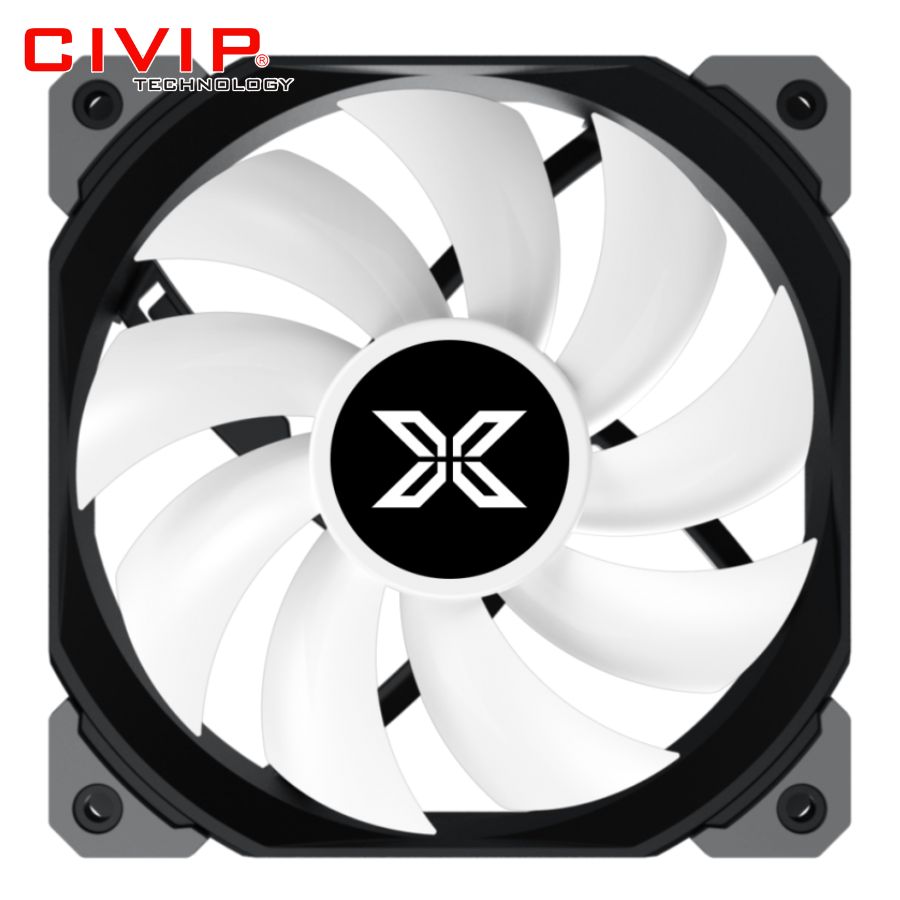 Fan Case Xigmatek STARZ X22A Black ARGB x 3 EN48458