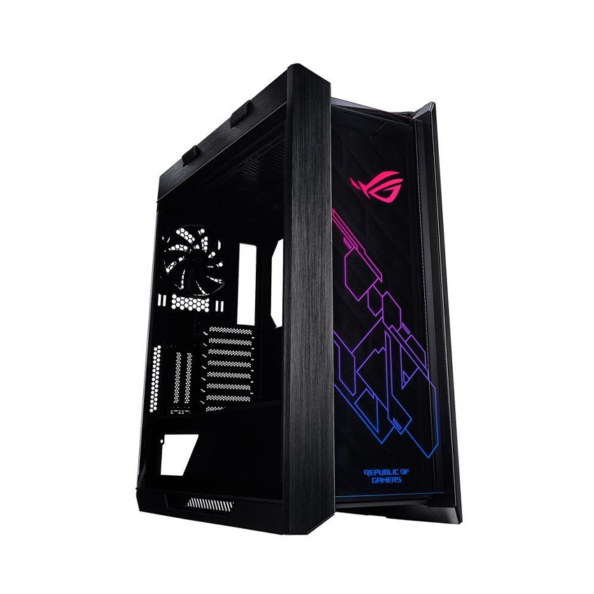 Vỏ Case Asus ROG Strix Helios GX601 Tempered Glass Gaming   (Mid Tower/Màu Đen/Led RGB)