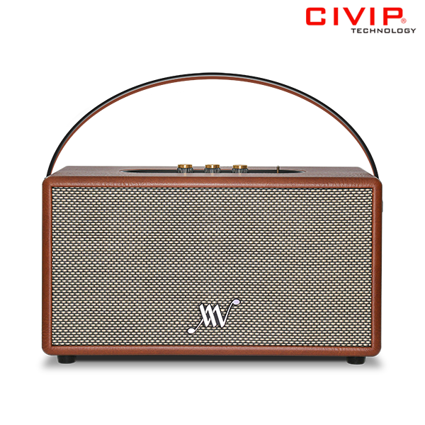 Loa Bluetooth Retro Alpha Works Classic V80 - AW CLASSIC V80 - BRN