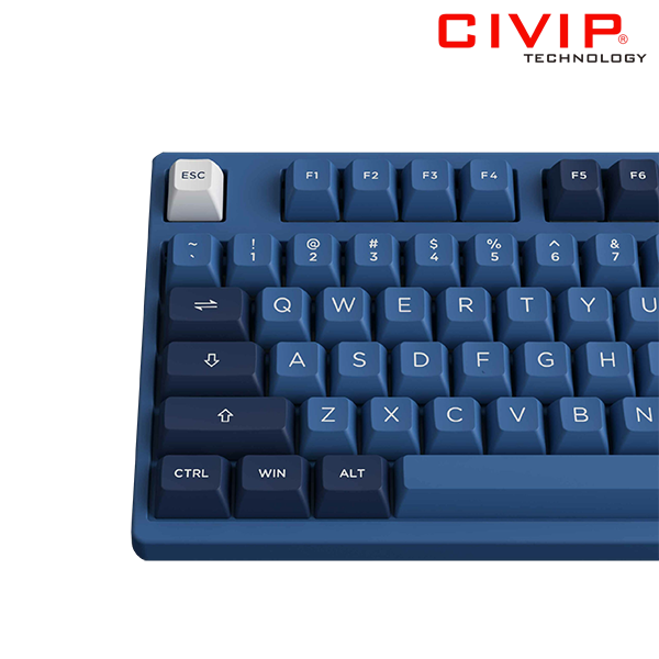 Bàn phím AKKO 3108 RF Ocean Star (AKKO sw v3 - Cream Yellow)