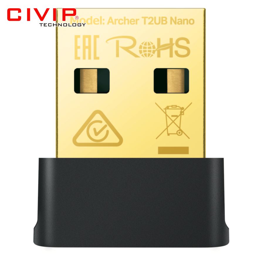 USB Wifi Dual Band TPLink Archer T2UB Nano có Bluetooth.