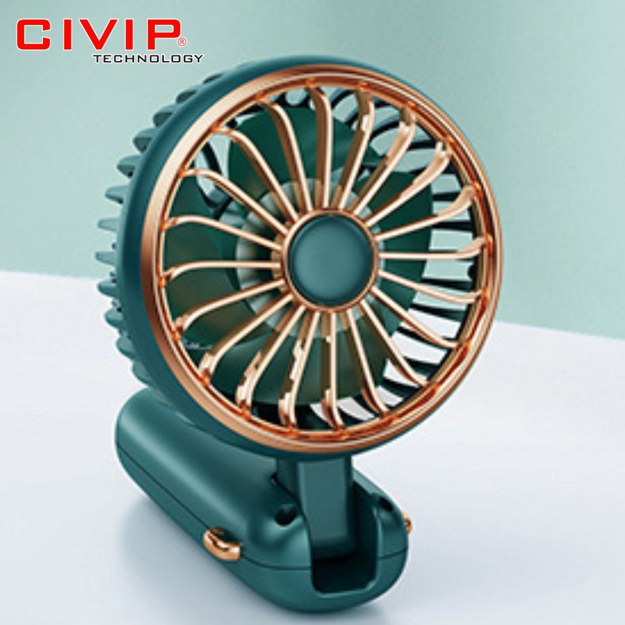 Quạt không dây Pisen Handheld Small Fan HJ-F09 Green