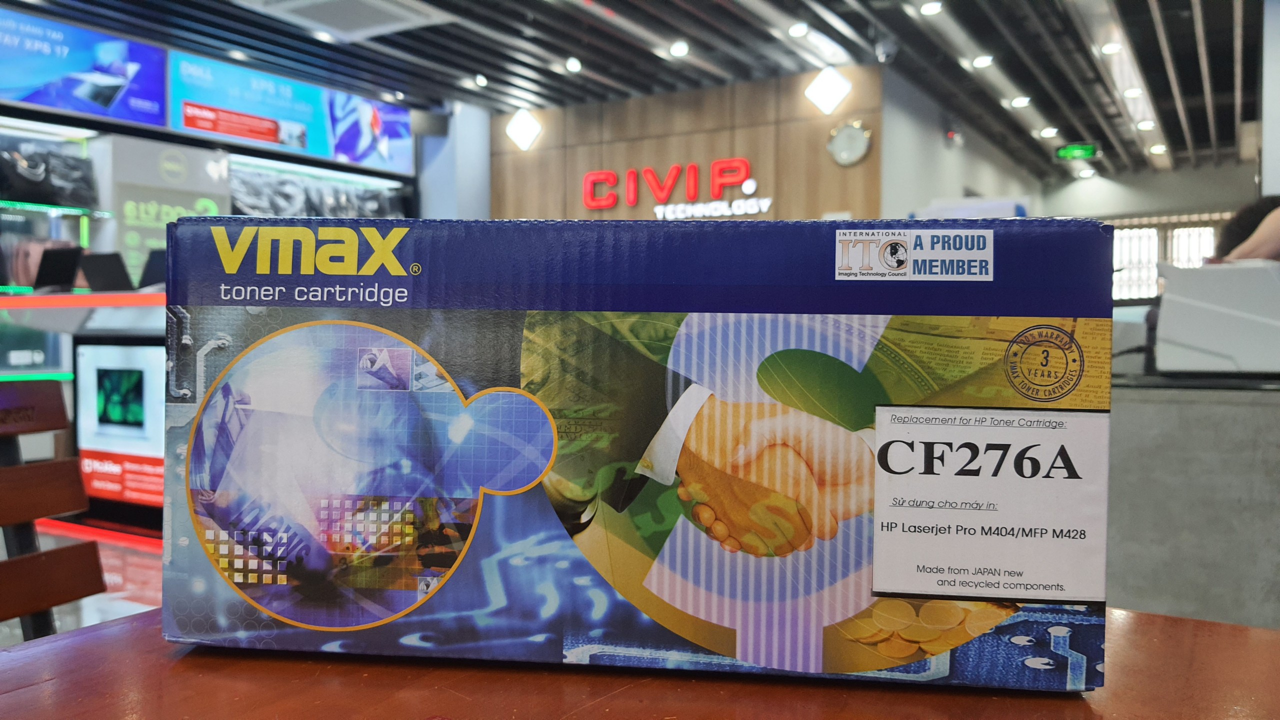 Hộp mực Vmax 76A có chip