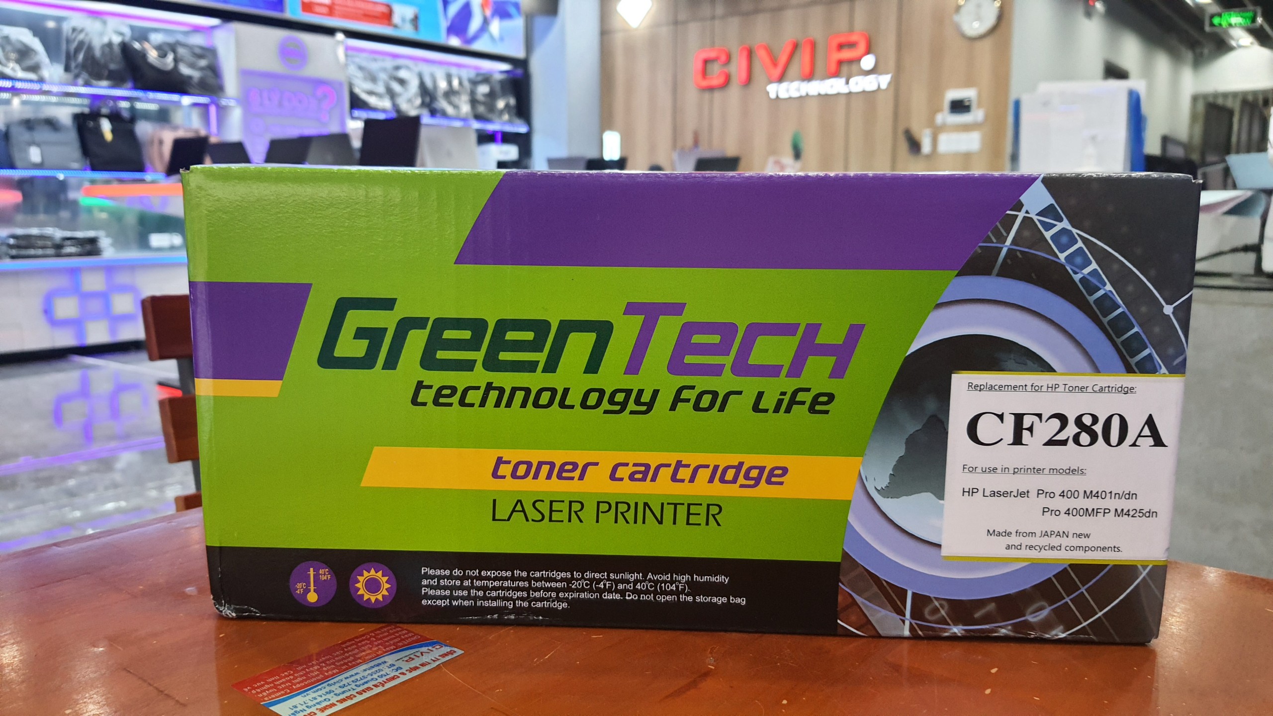 Hộp mực Greentech 80A