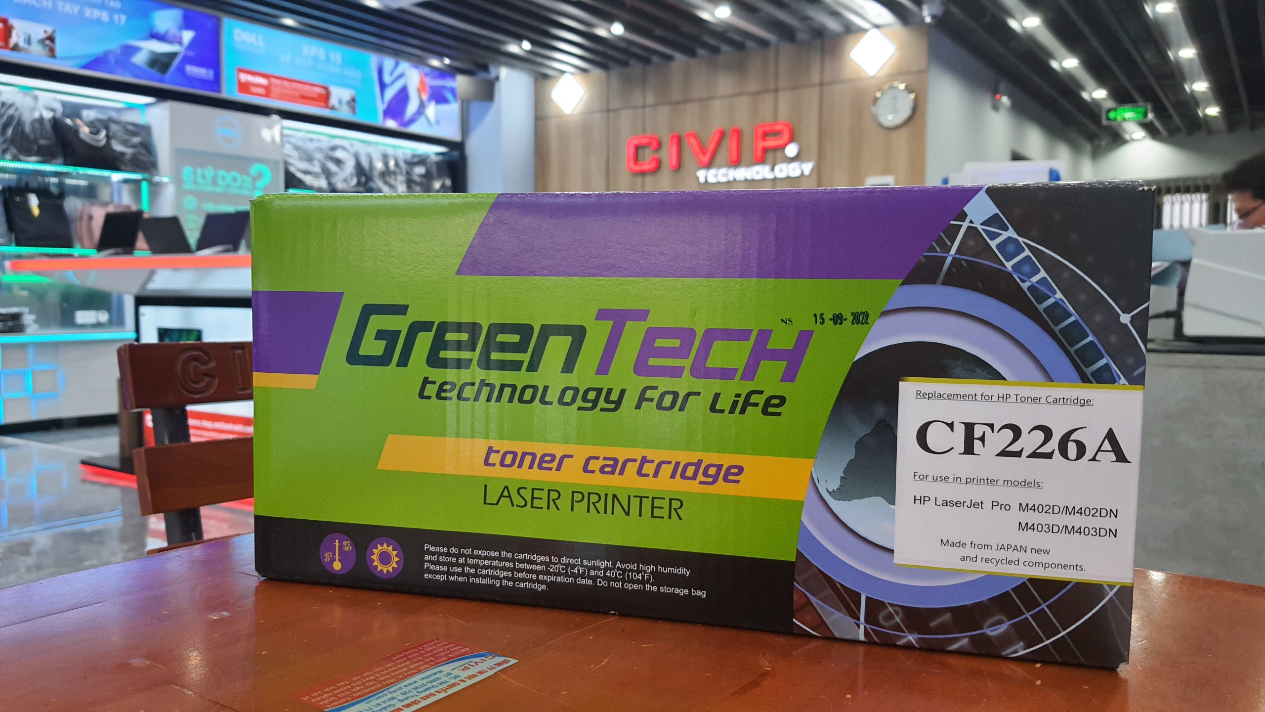 Hộp mực GreenTech CF226A