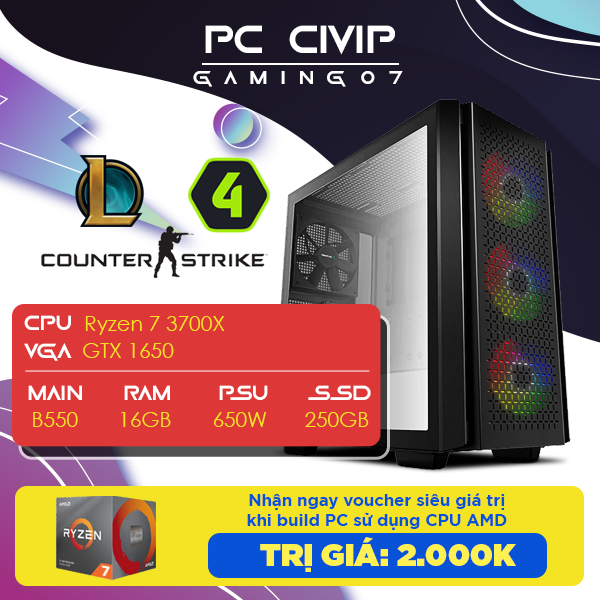 Máy Bộ CIVIP - Gaming 07