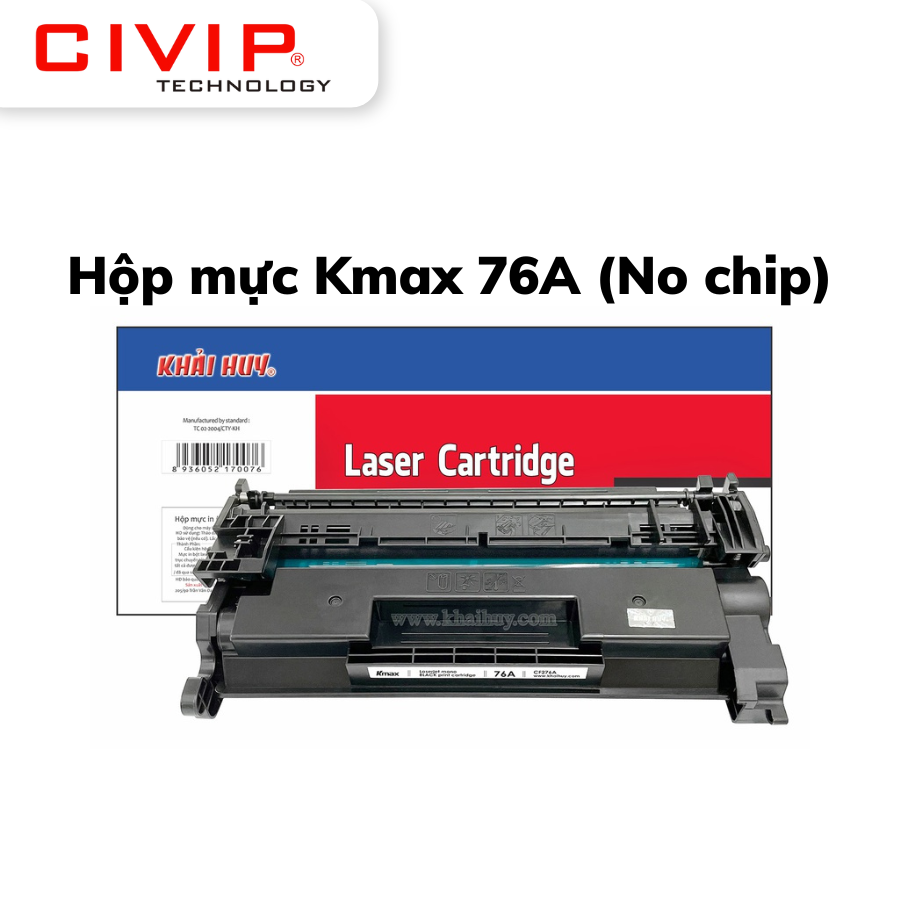 Hộp mực Kmax 76A (Không chip)