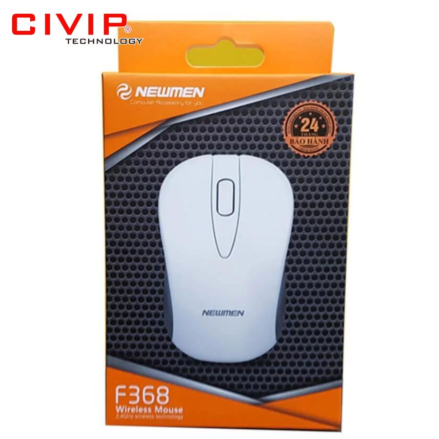 Chuột không dây NEWMEN F368 Trắng