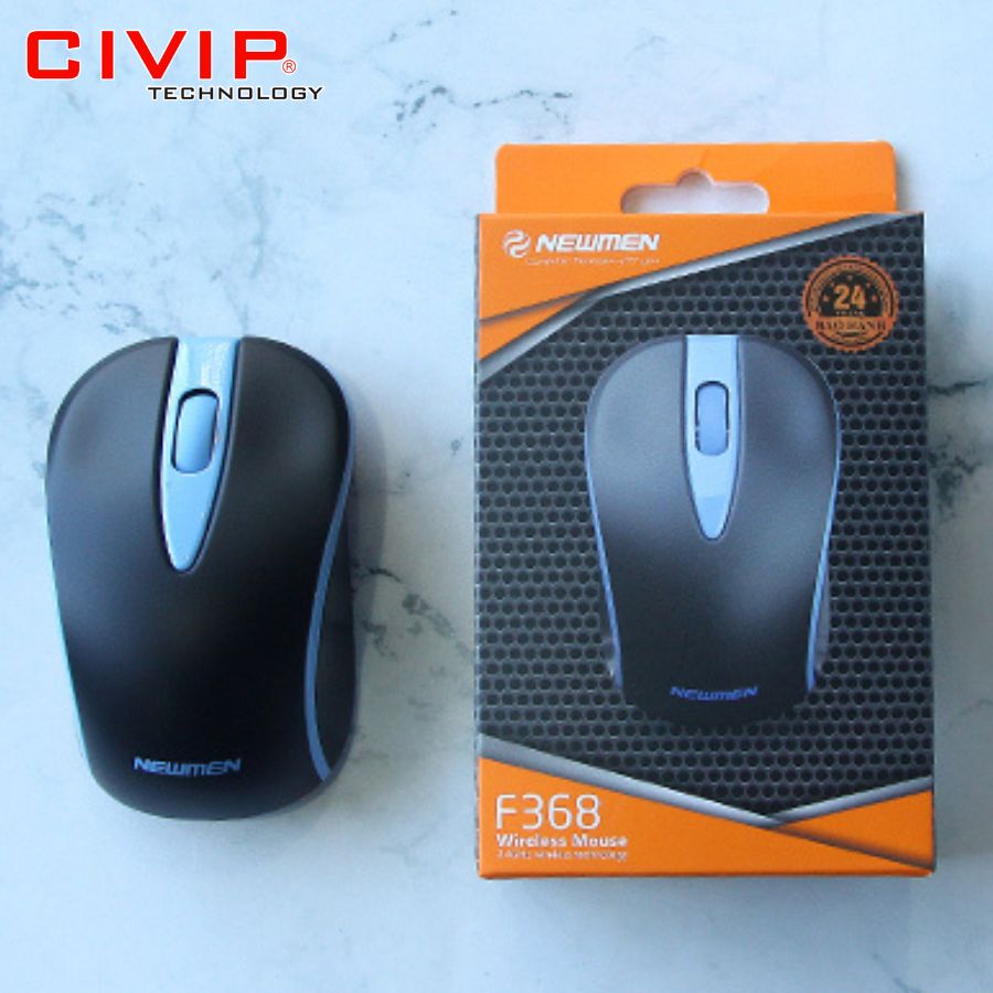 Chuột không dây NEWMEN F368 Đen