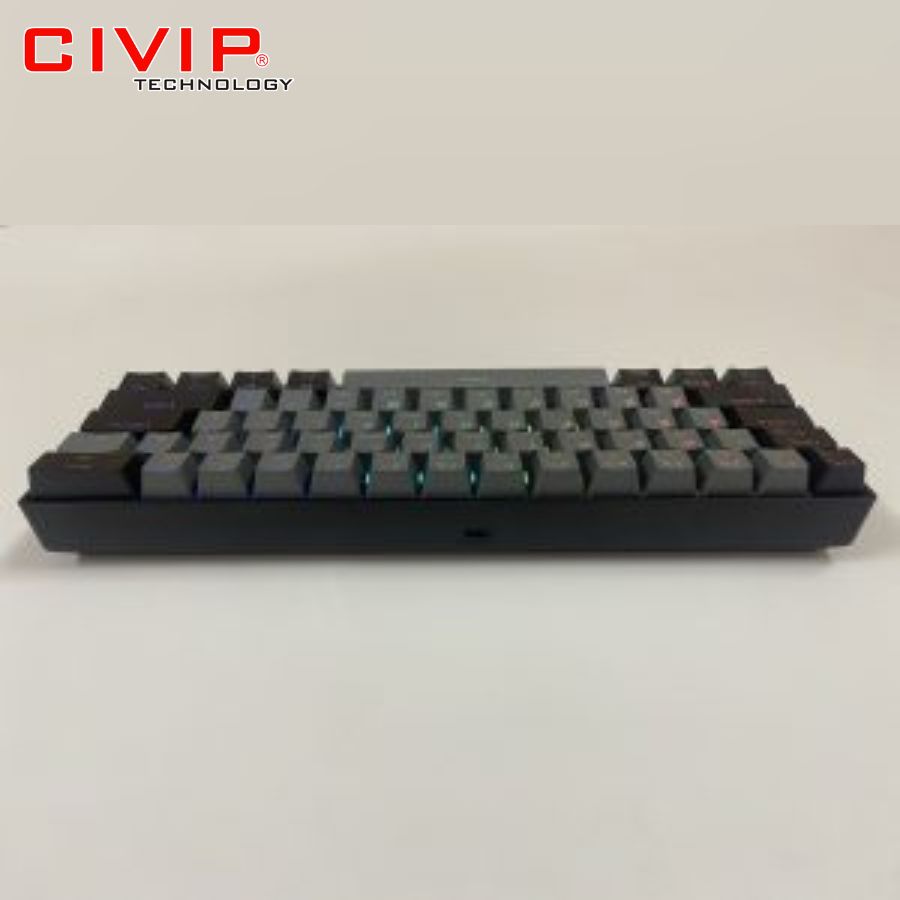 Bàn phím cơ không dây NEWMEN Dual Mode GM610 Grey - Switch Blue