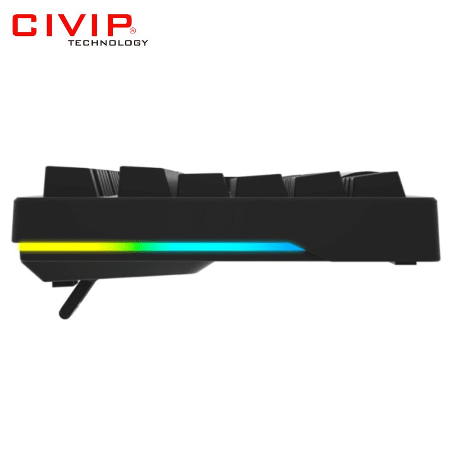 Bàn phím cơ có dây DareU EK1280s V2 Black Blue Switch