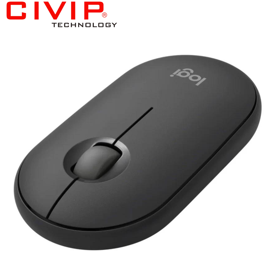 Chuột không dây Logitech Pebble M350s Bluetooth/Wireless Đen