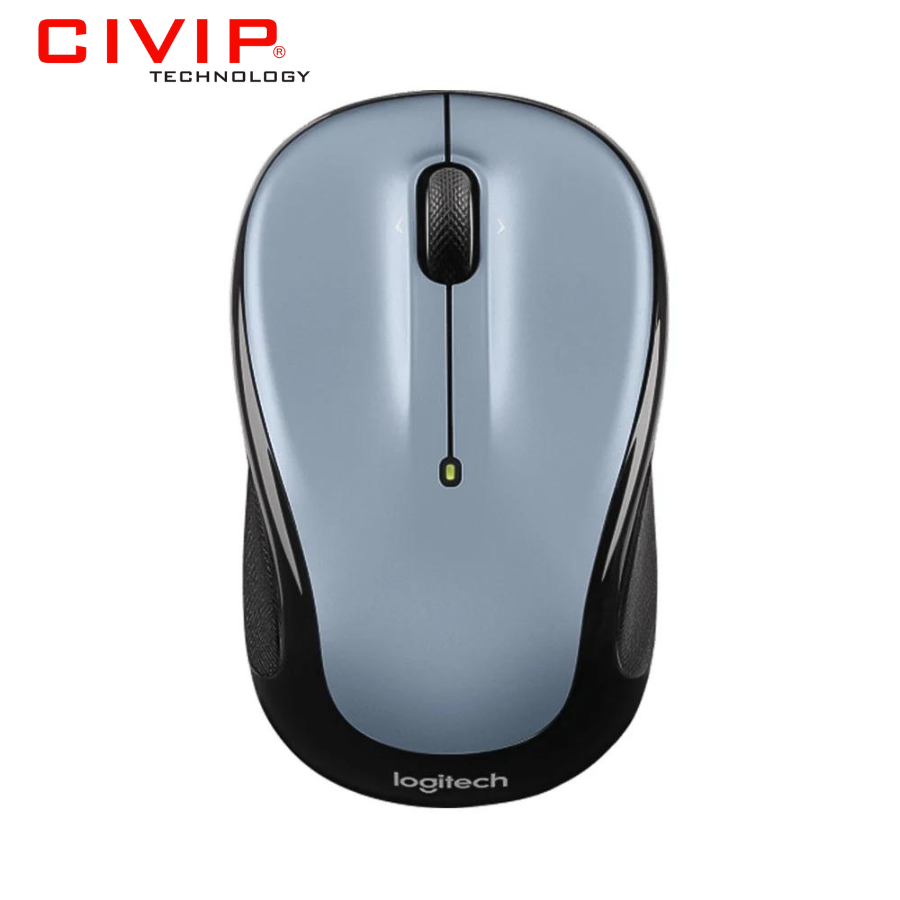 Chuột không dây Logitech M325s Wireless Bạc nhạt