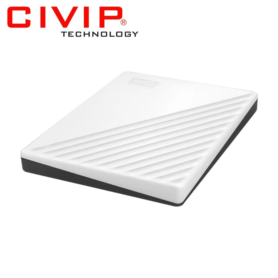 Ổ cứng di động HDD WD My Passport 1TB - Trắng