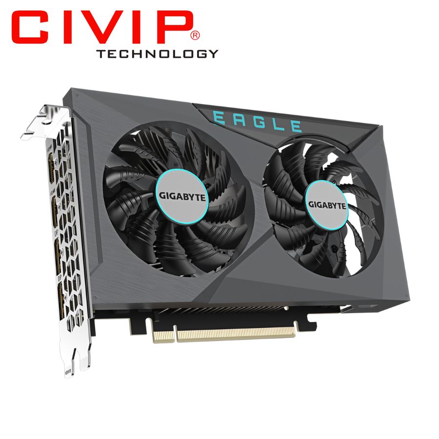 VGA Gigabyte GeForce RTX 3050 EAGLE OC 6GB (6GB, GDDR6, 96bit, HDMI / DisplayPort)