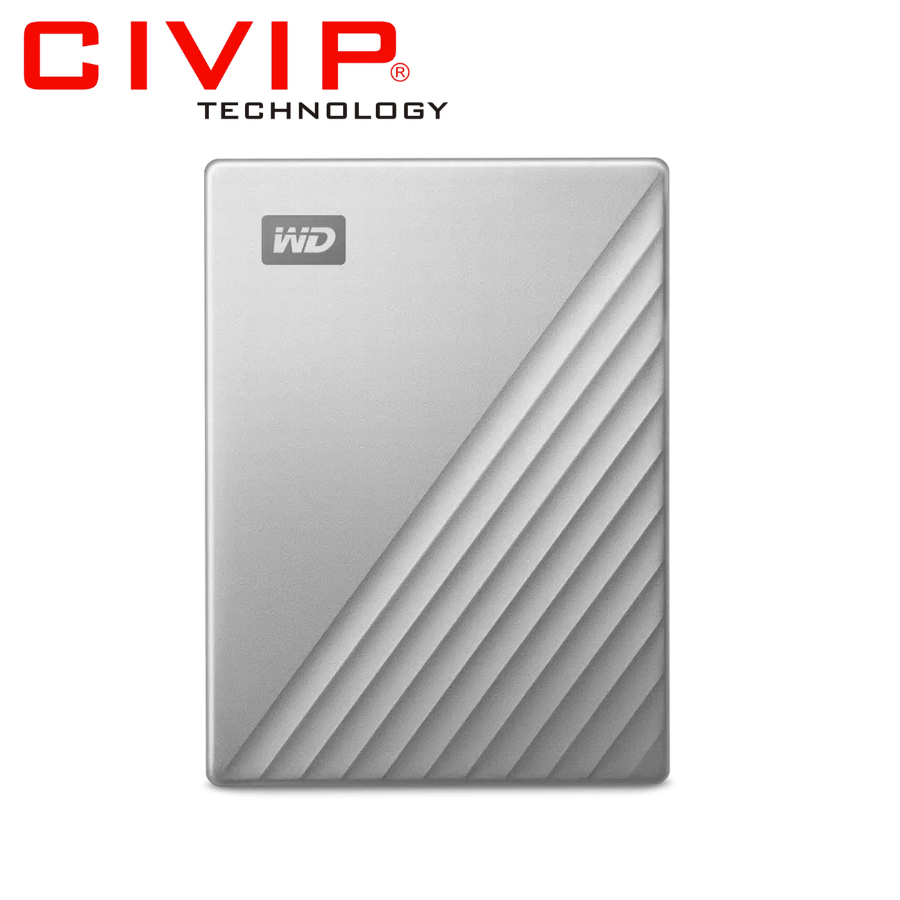 Ổ cứng di dộng HDD WD My Passport Ultra 1TB 2.5''- Bạc