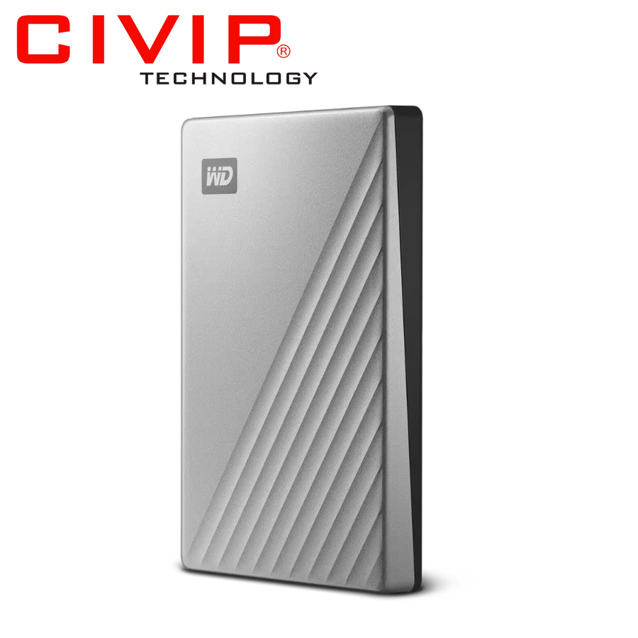 Ổ cứng di dộng HDD WD My Passport Ultra 1TB 2.5''- Bạc