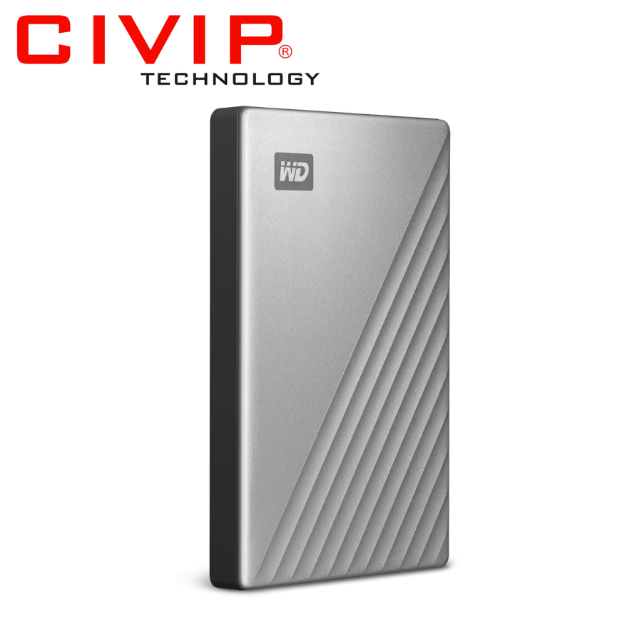 Ổ cứng di dộng HDD WD My Passport Ultra 1TB 2.5''- Bạc