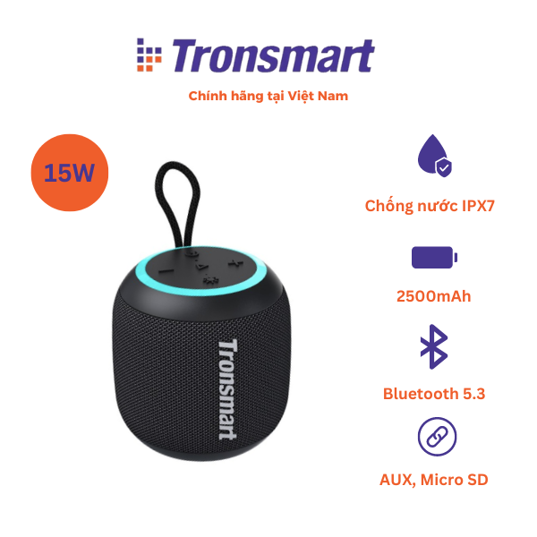 Loa bluetooth Tronsmart T7 Mini 15W - Purple