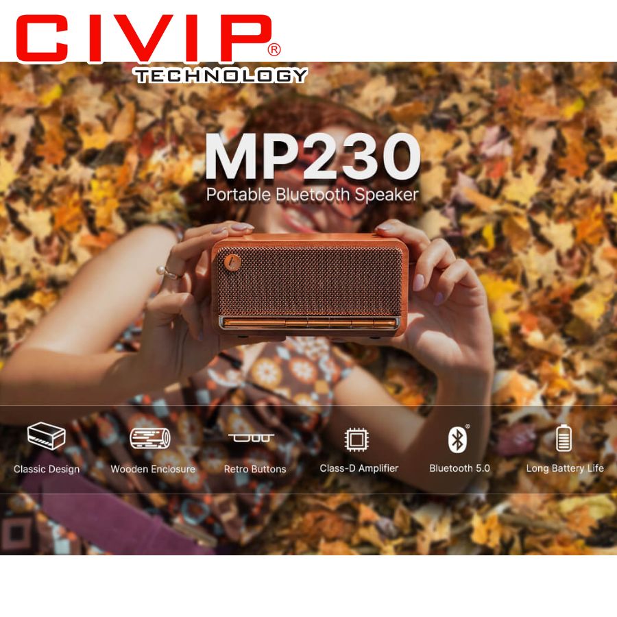 Loa Bluetooth Edifier MP230 - Đen xanh