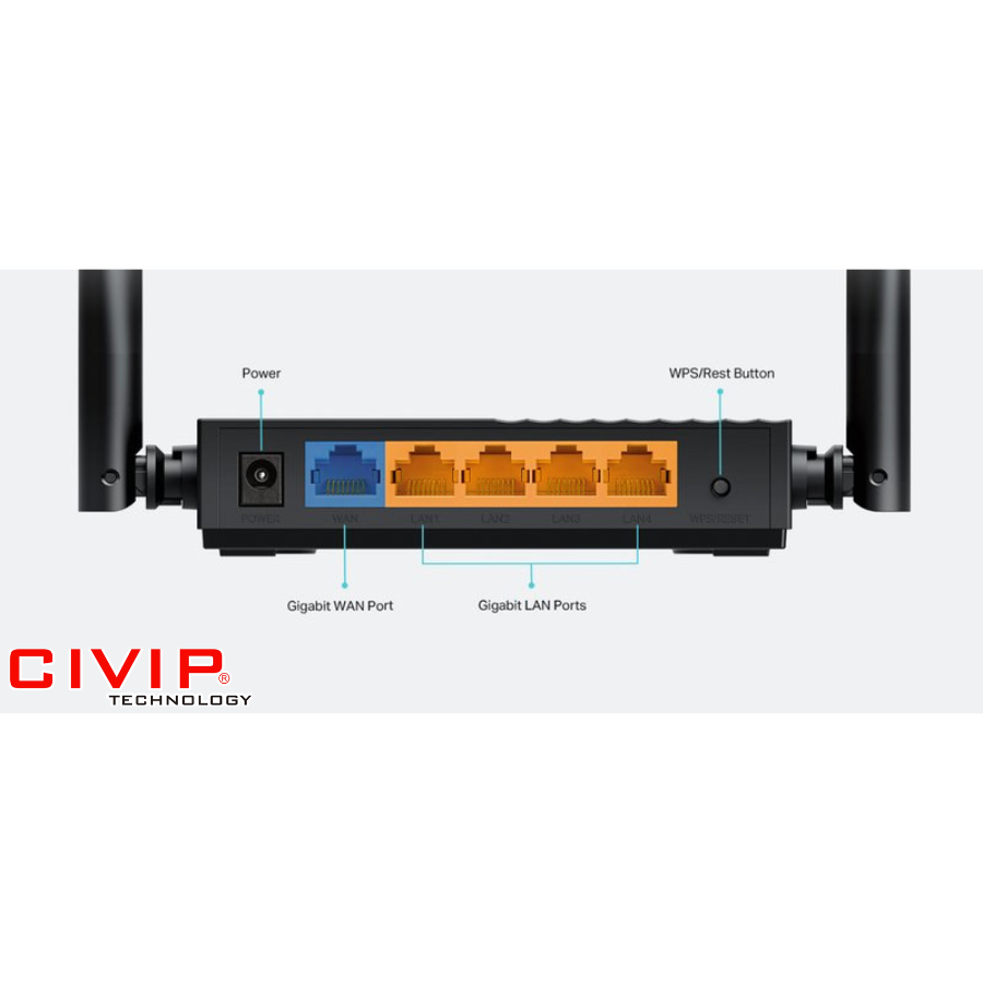 Router Wifi TPLink Dual Band Archer C64