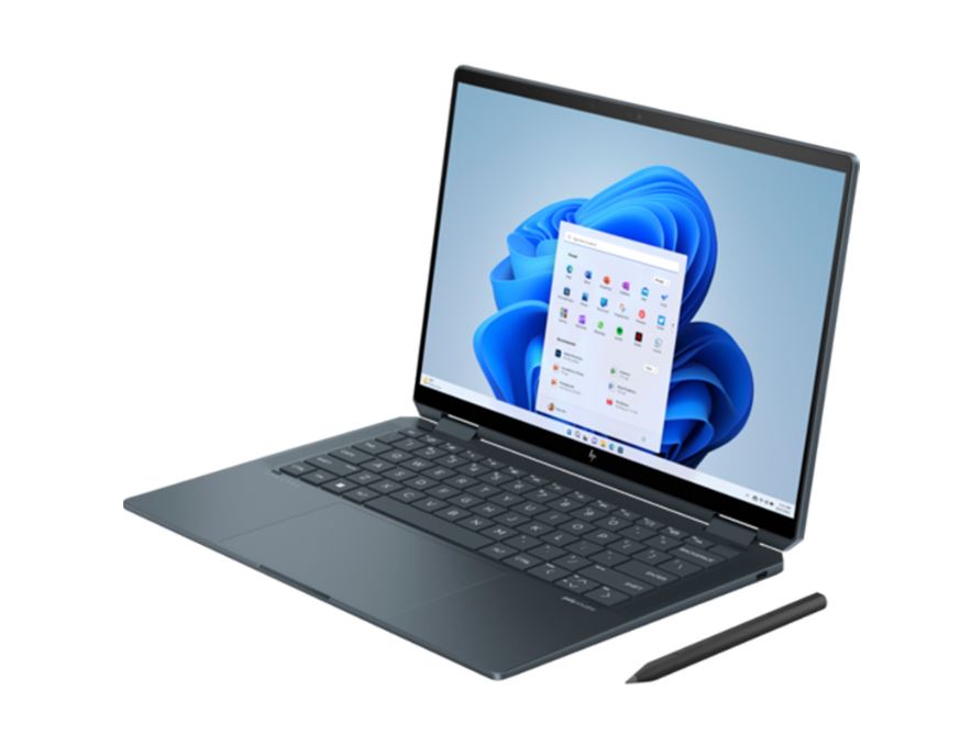 Laptop HP Spectre X360 14-eu0050TU(A19BLPA) (Core 7-155H/ 32G/ 1TBSSD/ 14.0T_2.8K/ IR/ OLED/ PEN/ WL/ BT/ 4C/ ALU/ LKB/W11H/ XANH)