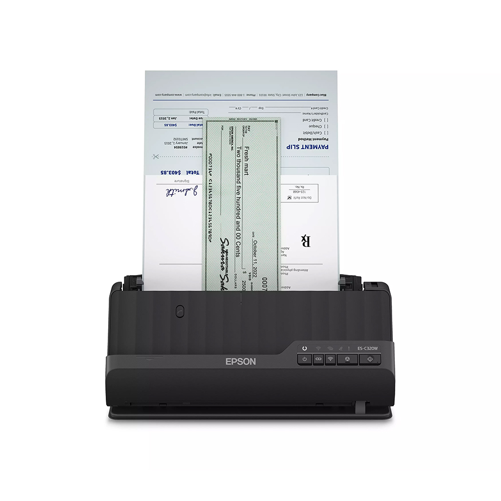 Máy scan Epson ES-C320W (Scan đảo mặt/ A4/ A5/ USB/ WIFI)