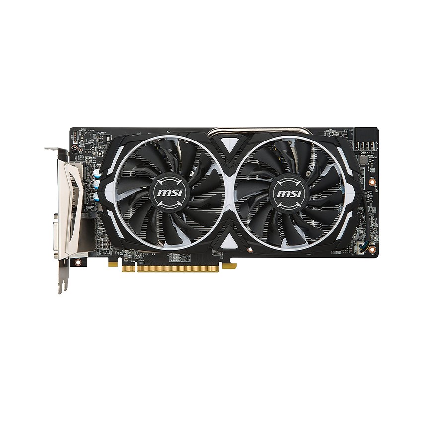 Card màn hình MSI RX 580 ARMOR 8G OC (8GB GDDR5/256-bit/DVI+HDMI+DP)