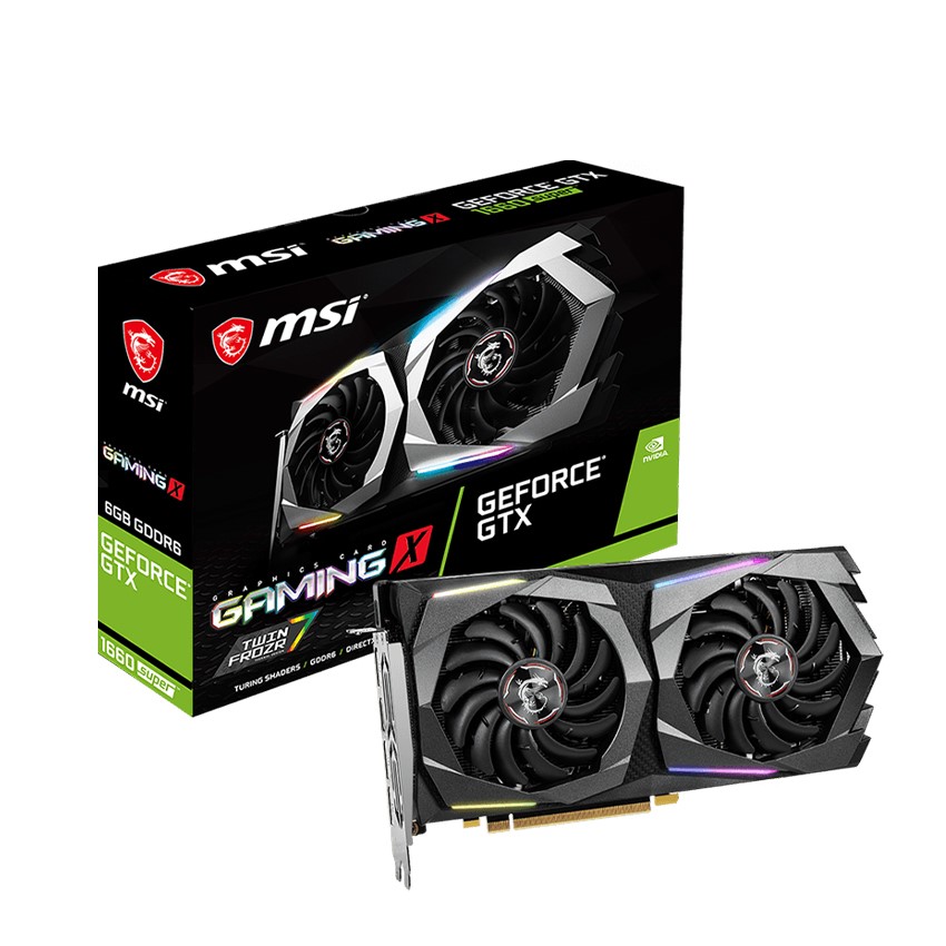 Card màn hình MSI GTX 1660 Super GAMING X (6GB GDDR6/192-bit/HDMI+DP)